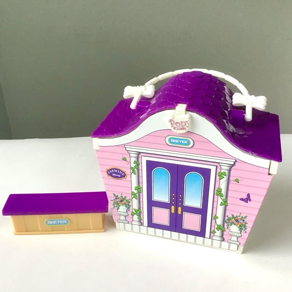 Breyer Other - Breyer Pony Gals Travel Boutique Folding Case Play Set Building and Counter 2009